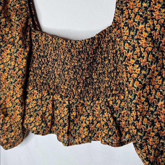 Faithfull the Brand 100% Linen Vivica Top In Cardette Floral Print. Size 4. - Picture 4 of 9